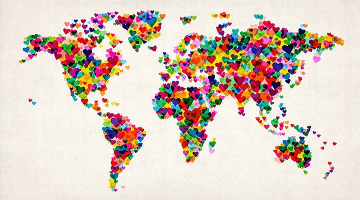 Fill the world with love